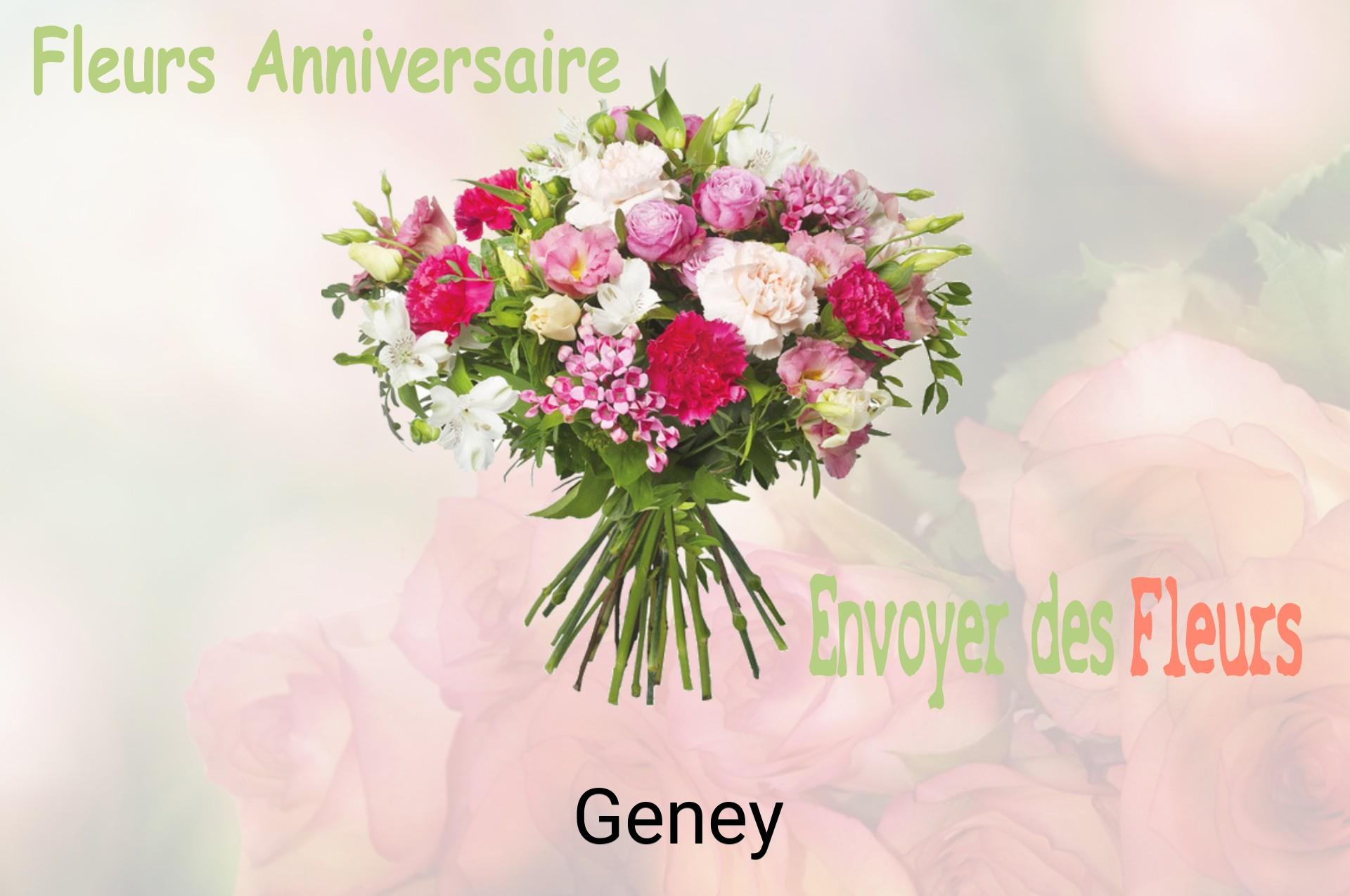 Bouquet de fleurs d’anniversaire livré à Geney